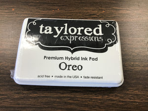 Oreo black ink pad by taylored expressions