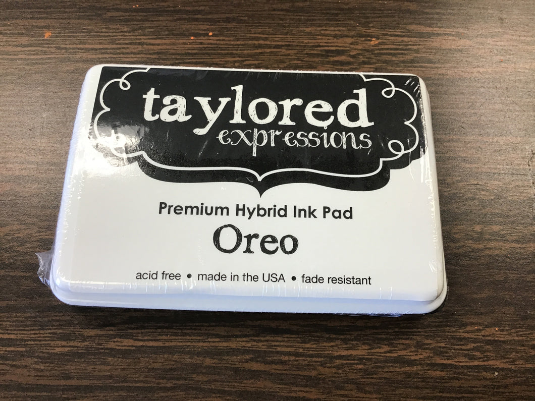 Oreo black ink pad by taylored expressions