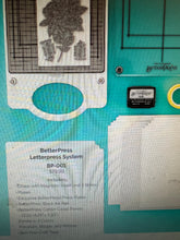 Load image into Gallery viewer, Betterpress letterpress starter  system by spellbinders