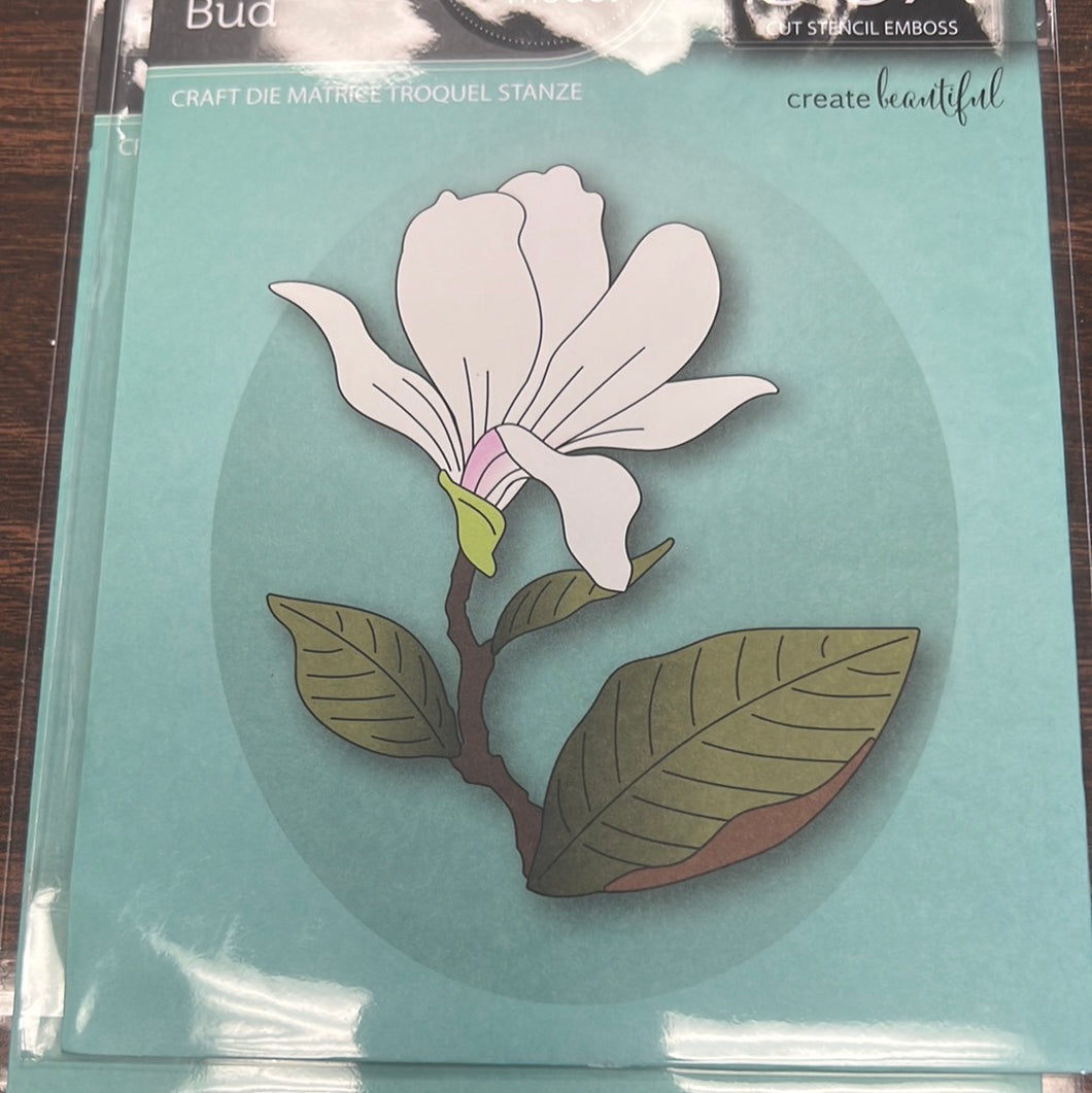 Magnolia blooming bud die by Memory Box