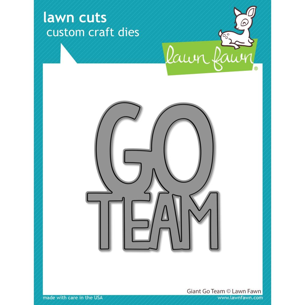 Giant go team die by Lawn fawn