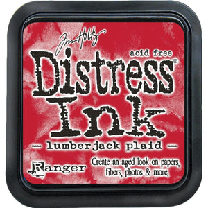 lumberjack plaid  distress  ink pad  by ranger
