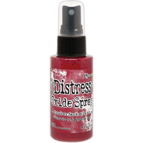 lumberjack plaid  distress oxide spray by ranger