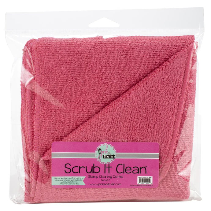 Scrub it clean cloth by Pink & Main