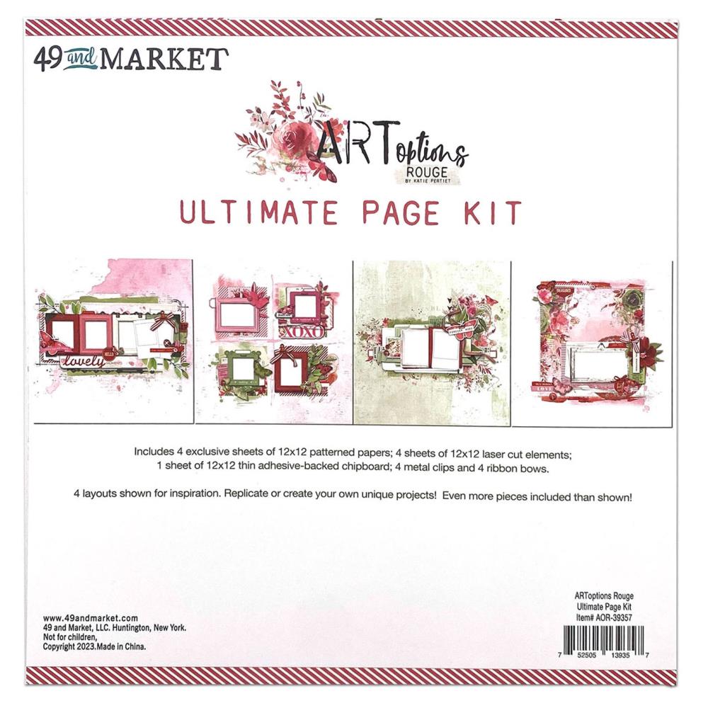 Artoptions ultimate page rouge kit by 49 and market