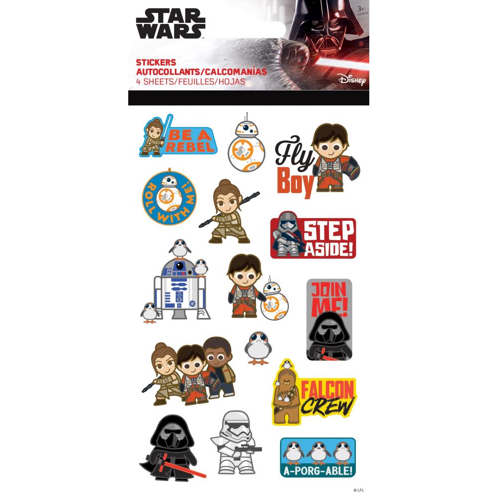 Star Wars ix stickers